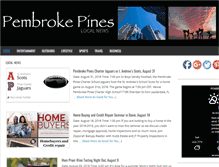 Tablet Screenshot of pembrokepineslocalnews.com